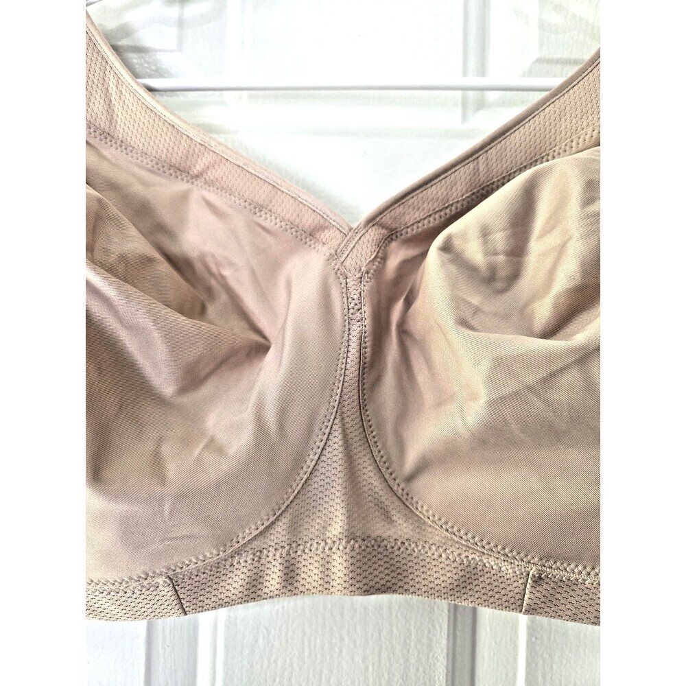 Glamorise 46F Full Figure MagicLift Seamless Sports Wirefree Bra 1006 NWOT - Picture 7 of 9
